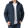 Autumn and Winter Velvet Padded Men's Jacket Outdoor Casual Loose Men's Jacket Quick-drying Warm Men's Jacket