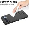 For Honor 500 Pro 5G/Honor 500 5G Liquid Silicone Case Phone Back Cover with Hand Strap