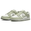 Nike Dunk Low Next Nature Olive Aura Женские кроссовки Зеленые кокосово-молочные белые HF5384-300