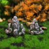 Resin Crafts Miniature Rockery Ornaments Simulation Mountain Stone Statue Fake Mountain  Dollhouse