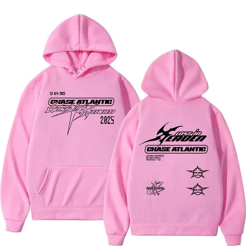 Chase Atlantic Lost In Europe and Britain Tour Album Men's Hoodie Harajuku Fashionable High-quality Casual Hoodie