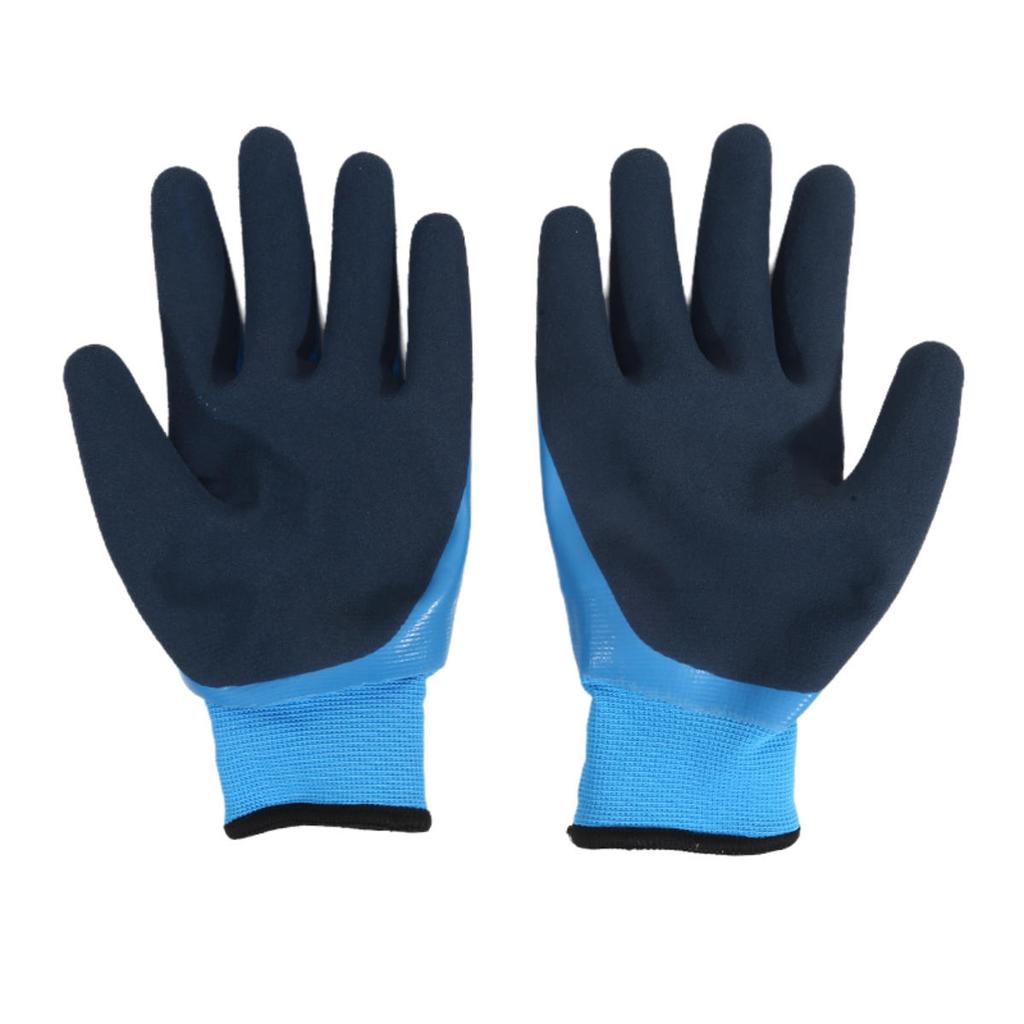 1 пара Зимние Водонепроницаемые Рабочие Защитные Термоперчатки Противоскользящий Захват Садовые Перчатки для Защиты Рук Рабочего Строителя