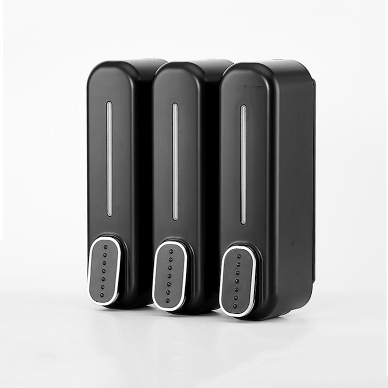 Золотые дозаторы мыла настенные АБС-пластик Жидкий шампунь Контейнер для душа 1050 мл Пластиковый держатель для мыла для ванной комнаты Туалетной комнаты 18036