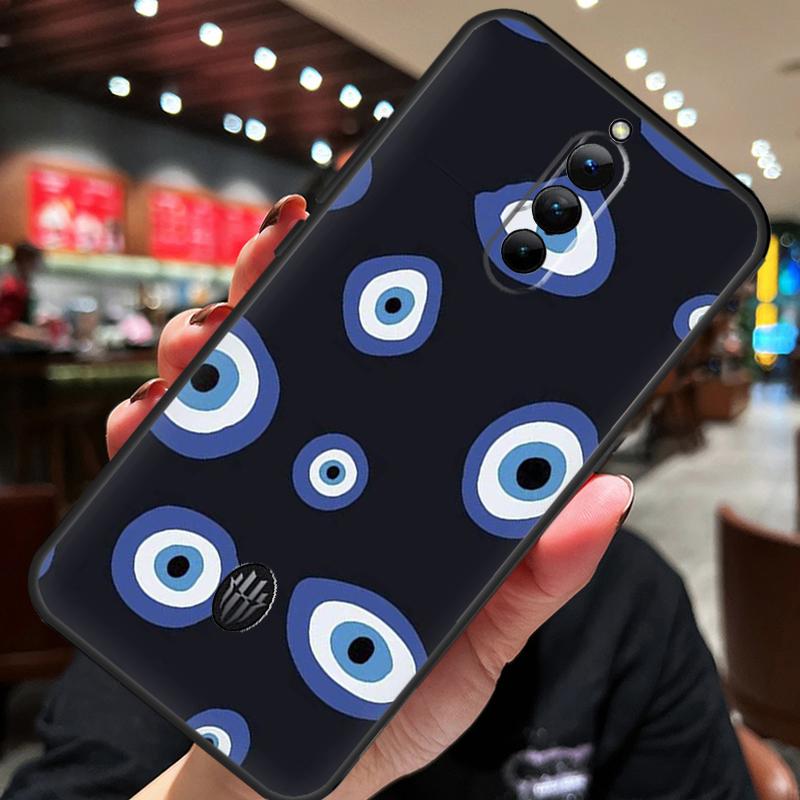 Чехол со принтом Синий Глаз Удачи Синий Глаз Зла Для ZTE Nubia Red Magic 8S 9S 10S 8 9 10 Pro Plus 6S 7S 6 7 Pro 5G 6R 11 Pro Plus