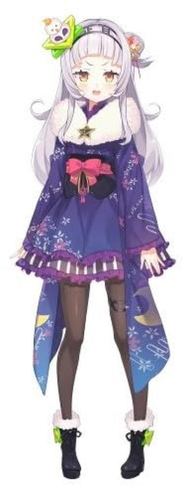 Сион Мурасаки Акриловая Подставка Новогодний Костюм Hololive Официальные Товары