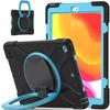 Heavy Duty Shockproof with Built-in Kickstand and Strap for iPad 10.2 8th/7th Generation Case with Pencil Holder