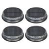 Solar Lawn Light IP65 Waterproof Solar Ground Light for Yard Deck Patio Pathway Walkway Warm Light