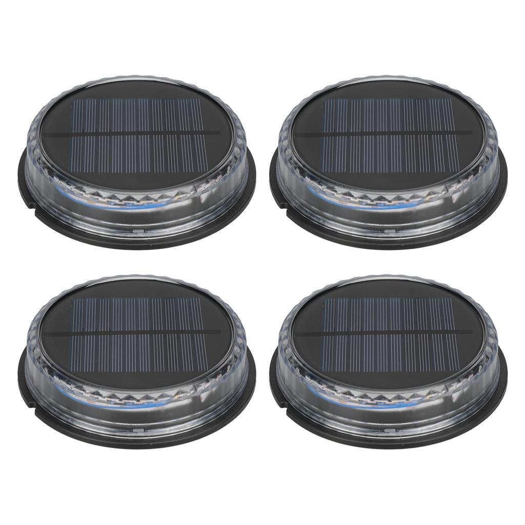Solar Lawn Light IP65 Waterproof Solar Ground Light for Yard Deck Patio Pathway Walkway Warm Light