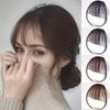 Synthetic Hair One Piece Straight Clip In Hair Extensions Flat Air Fringe Front Bangs With Costume Hair Bangs Hair Accessories