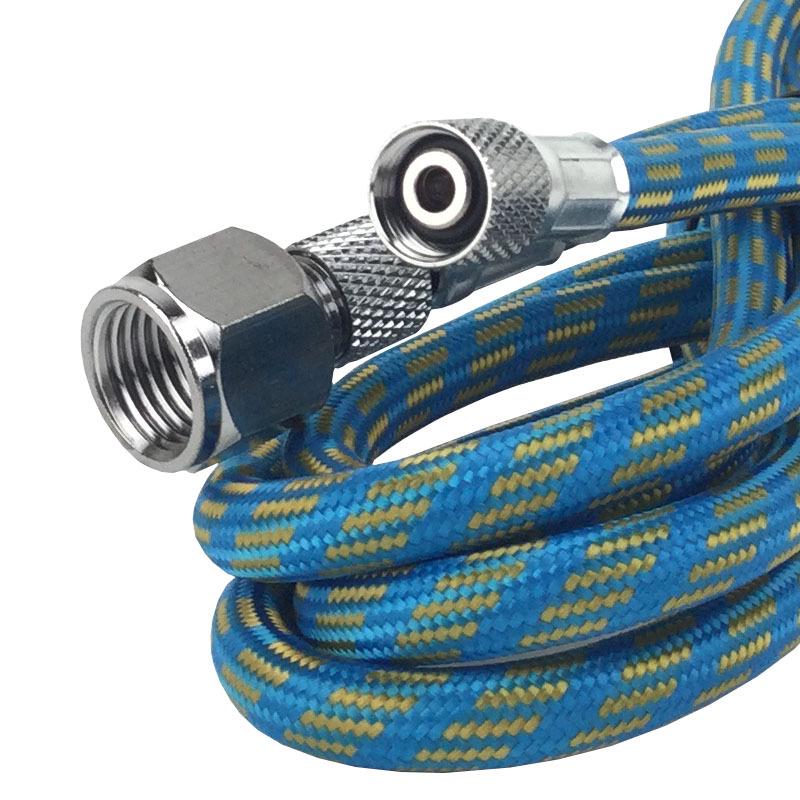 Model Painting Airbrush Hose - 1.8m Air Compressor Connection with 1/8 to 1/4 Adapter