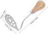 Stainless Steel Food Masher Kitchen Tool Potato Masher Meat Masher Bean Masher Baby Food Masher for Fruits and Vegetables