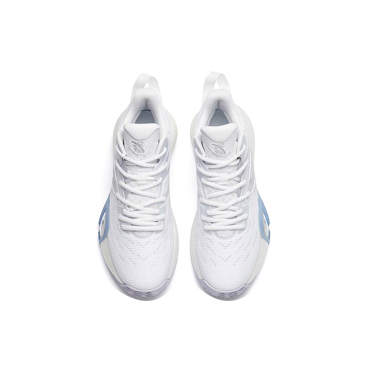 Anta Баскетбольные кроссовки Feather Cushioning Anti-Slip Durable Low-Top мужские кроссовки White Silver 112211602Q-6