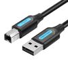 USB 2.0 кабель - VENTION - COQBL - 10 метров - Защита от помех - Передача 480 Мбит/с