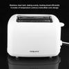Bread Maker 2 Toaster 6 Levels Temperatures Small Size White Compact Bread Maker for Home Bakery Cafe EU Plug 220‑240V