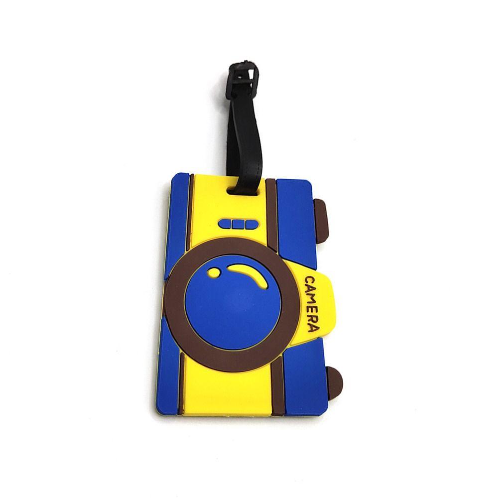 Cartoon Style Cartoon Luggage Tag Travel Accessories Name ID Address Tags Baggage Boarding Label