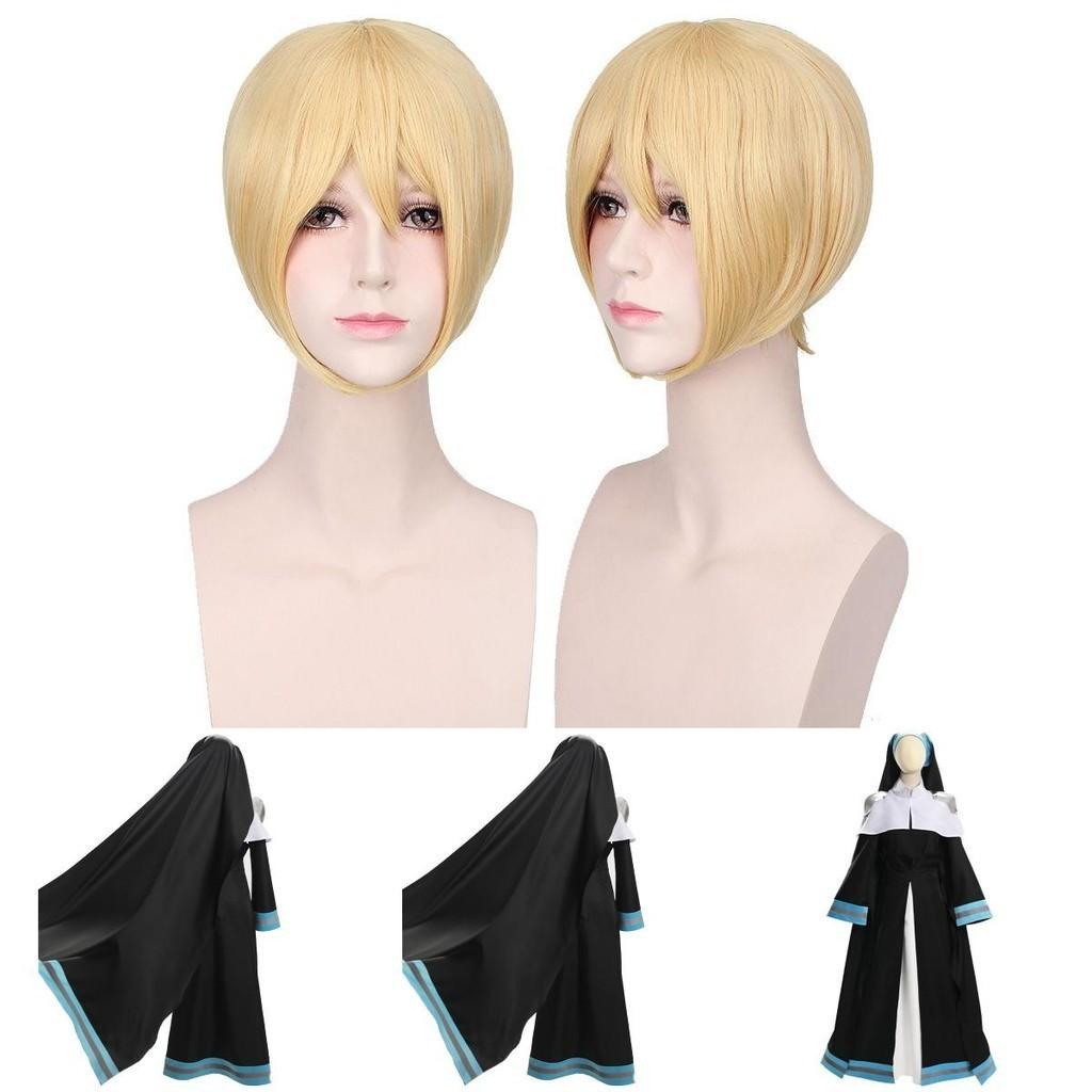 Высококачественное платье монахини Алисы из Пожарной бригады Пламени, платье монахини-пожарного, аниме костюм для косплея