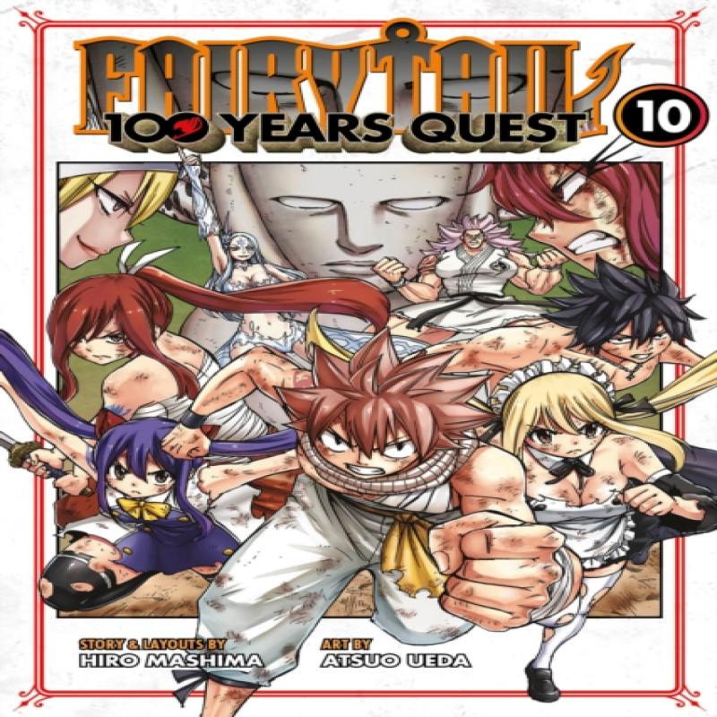 FAIRY TAIL 100 Years Quest 10 by Hiro Mashima Paperback Book 9781646514229