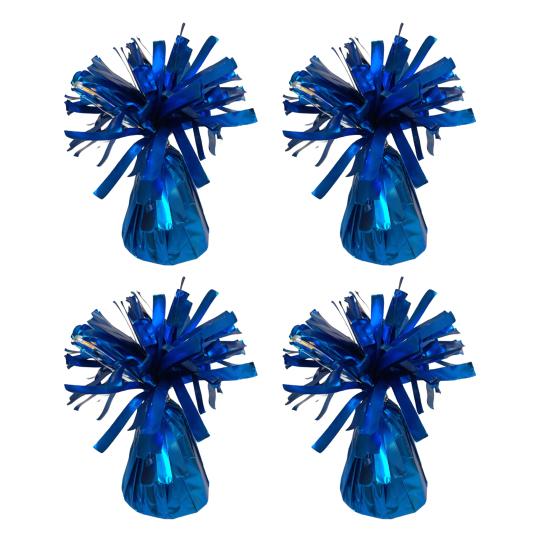 Yousheng 4Pcs Golden Metallic Balloon Weights Holder Reusable Non-Slip Balloons Pendants Graduation Party Christmas Wedding Decoration