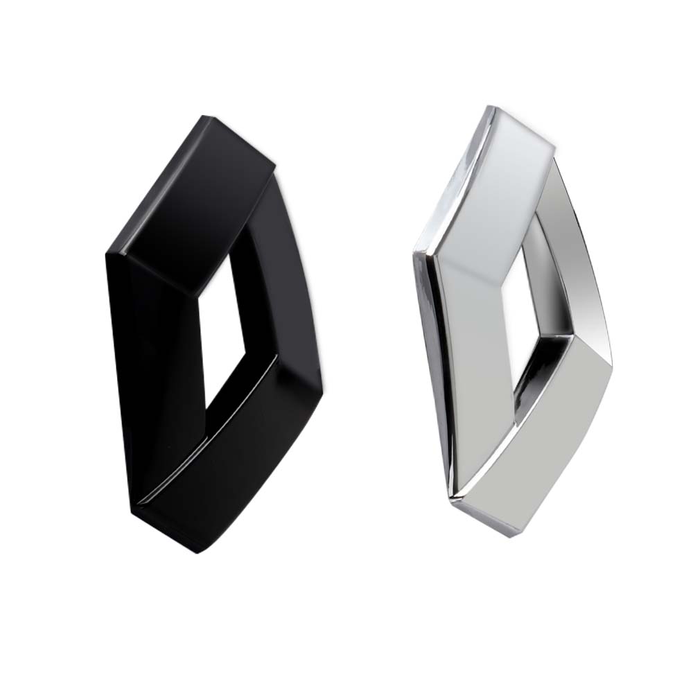 2026 Hot For Renault Hub Caps ABS Car Front Grille Rear Trunk Logo Emblem Stickers For Renault Scenic Loguna Twingo Laguna Captu