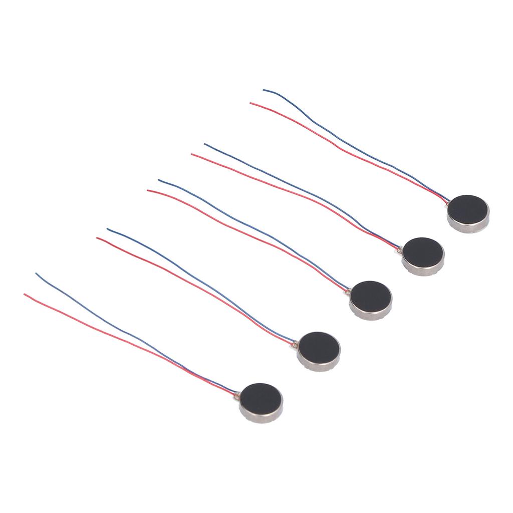 50Pcs Vibrating Motors 12mm*3.4mm 3V High Accuracy High Resolution Low Vibration Low Noise Mini DC