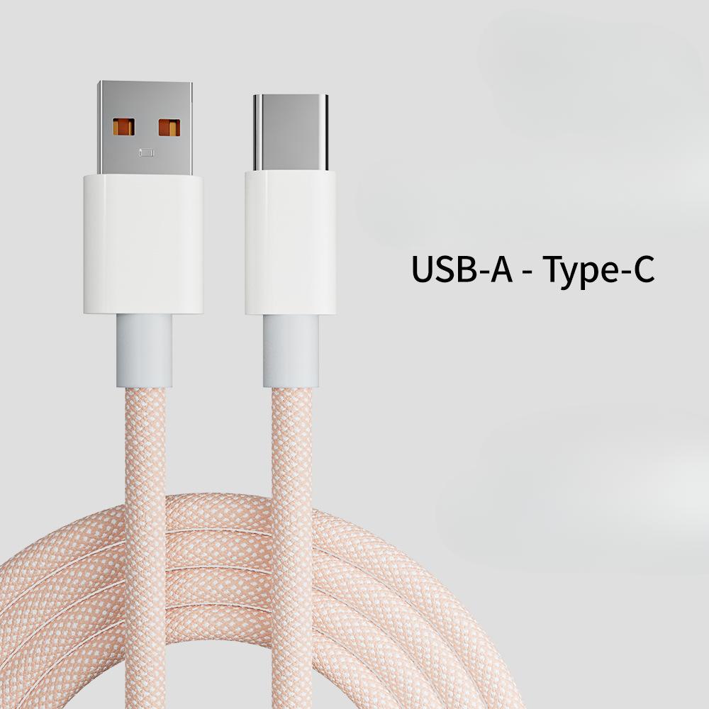 60W 6A USB Type C To Type C Cable Data Line For Iphone 15 Xiaomi Poco Fast Charging USB C Cable Type C Data Charge Cord Wire 20V