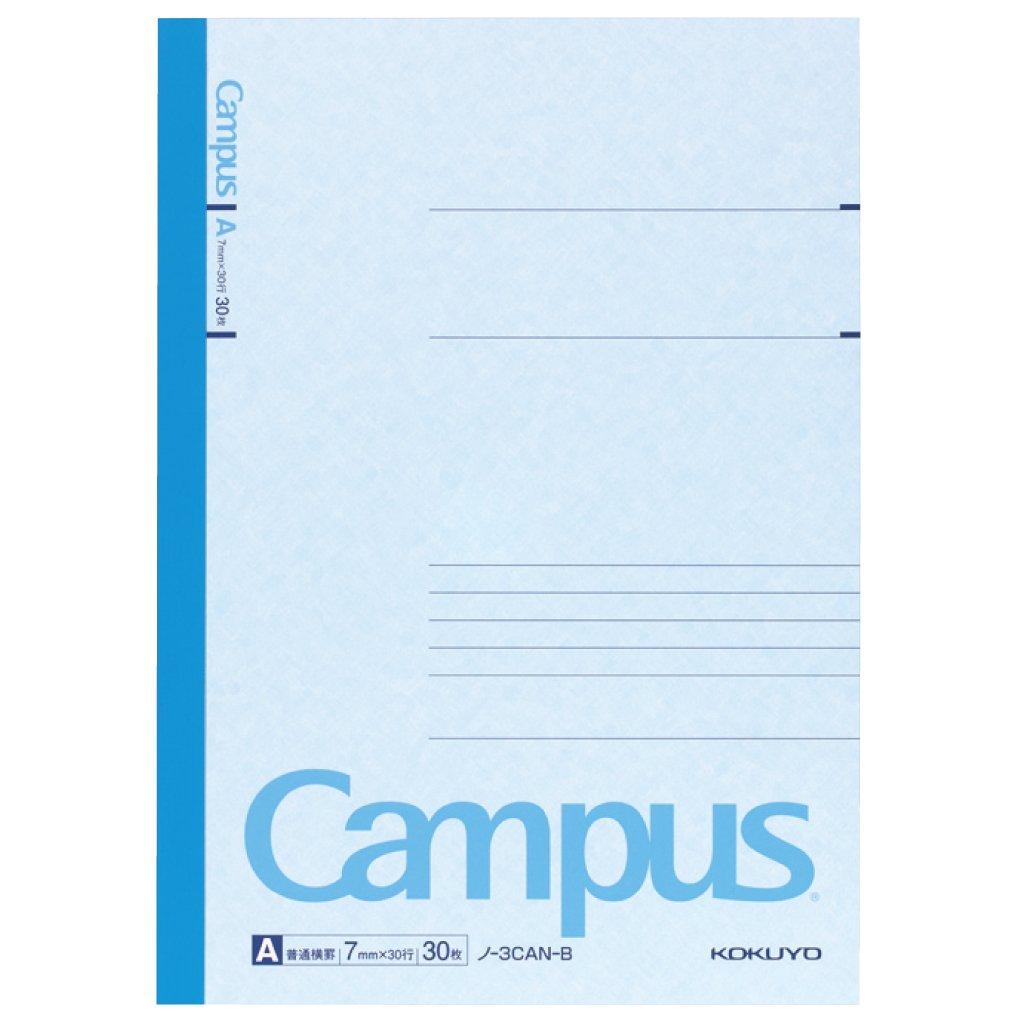KOKUYO Notes Campus Notes Pack 5 Color Assortment B5 30 Sheets 5-Book A-lined No-3CANX5