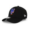 New Era Cap MLB New York Mets Strapback Adjustable Cap USA Model BLACK [New Era] [60230238] [Item]