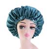 Double-layer Satin Night Cap Female Confinement Hair Care Chemotherapy Cap Hair Loss Cap Elastic Adjustment Buckle