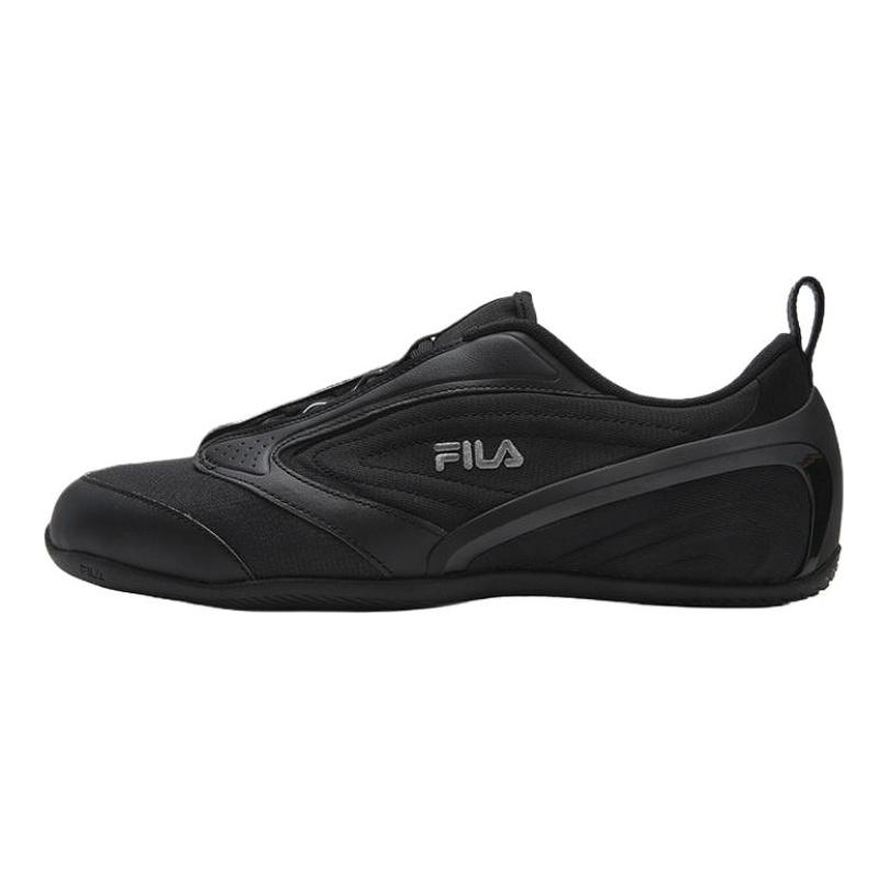 Fila Текстиль, Синтетическая кожа Устойчивые к истиранию Низкие повседневные кроссовки Мужские Черные F12W622138F-BK