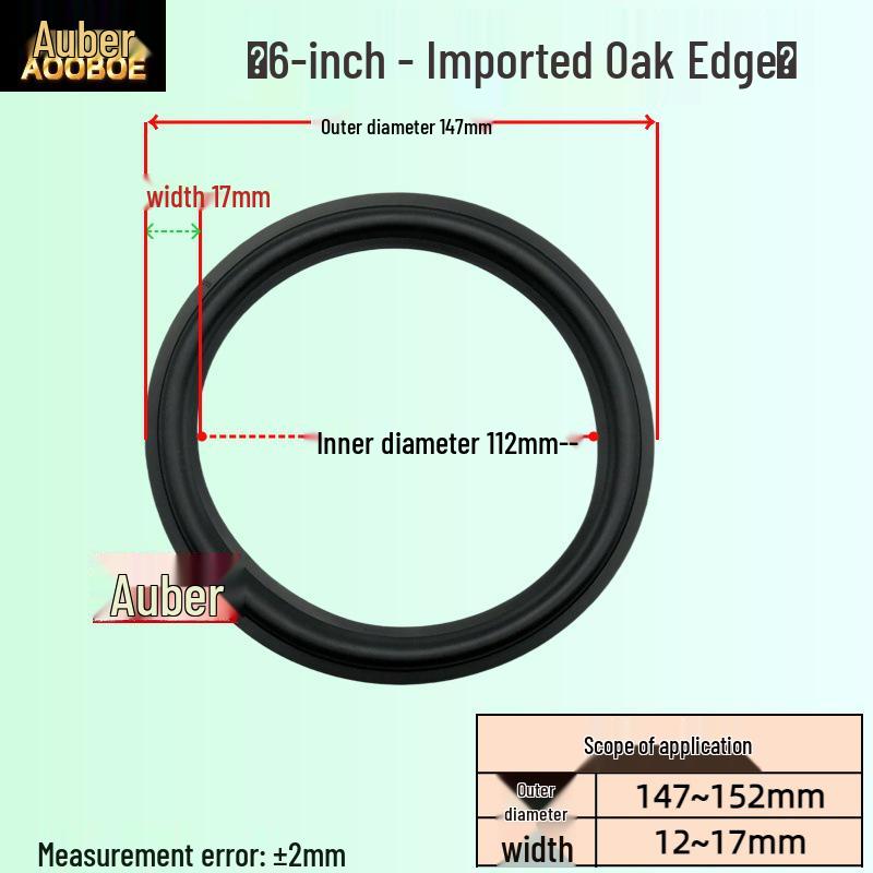 Ремонтные кольца для резинового подвеса динамика: Замена 3/4/5/6,5/8/10/12 дюйма