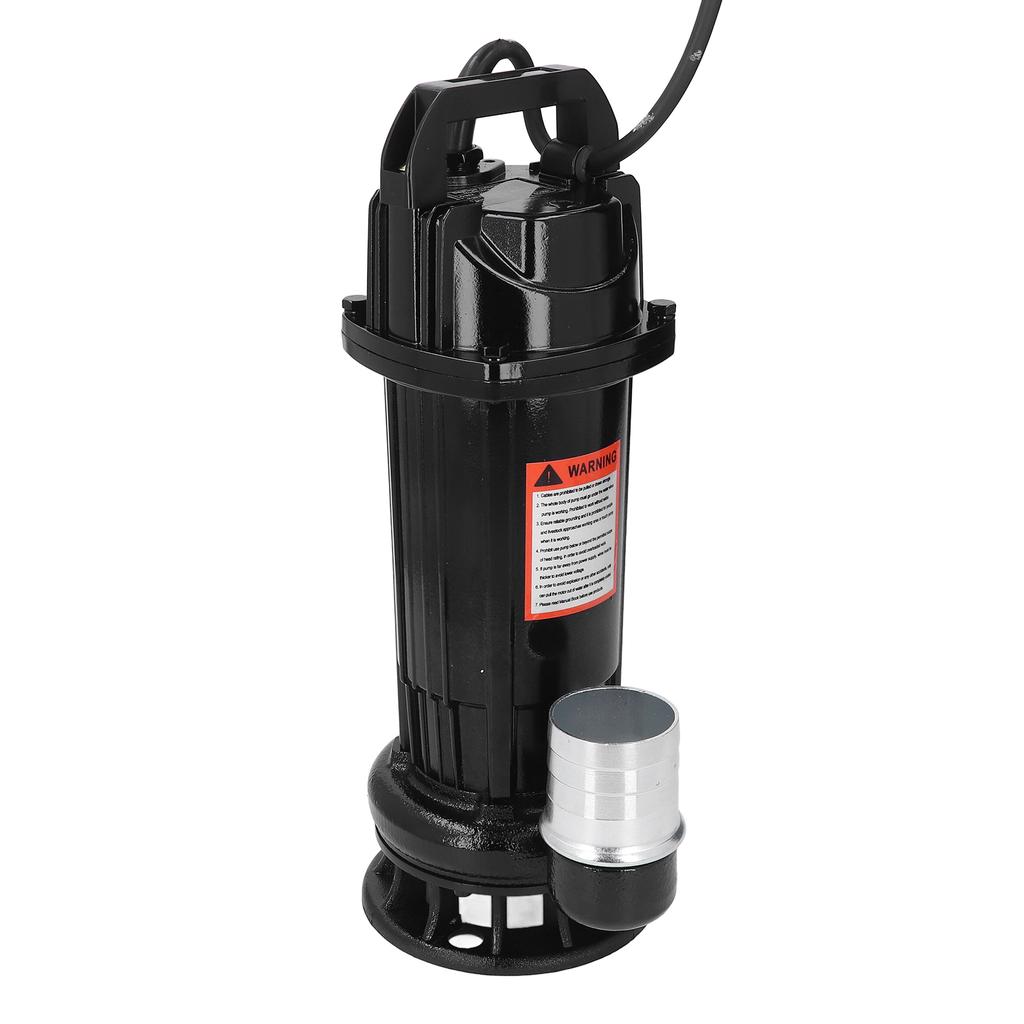 Канализационный насос чугунный погружной комплект для резки сточных вод 12 м3/ч диаметр выходного отверстия 50 мм с 10 м