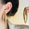 Роскошные Модные Преувеличенные Заявление Серьги Большой Геометрический Дизайн Легкий Металлический Сплав Модные Украшения для Женщин