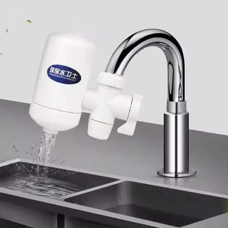 Kitchen Faucet Filter Ceramic Water Purifier Food Grade BPA Free Tap Filter for Household Kitchen Sink Use