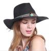 Summer Women's Men's Sun Hat Western Cowboy Gentleman Jazz Sunscreen Handmade Straw Hats