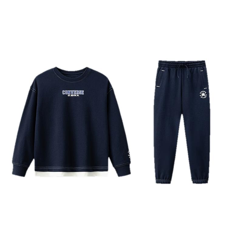Converse Kids' Cotton 2-Piece T-Shirt & Pants Set
