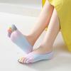 Patchwork Clothing Accessories Girls Short Socks Five Toe Boat Socks Women Hosiery Cotton Socks