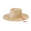 New Summer Handmade Natural Treasure Grass Solid Fedoras Cap Men Women Panamjazz Hat