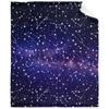 Cosmic Star Pattern Digital Printing Flannel Blanket Printing Single Layer Flannel Blanket