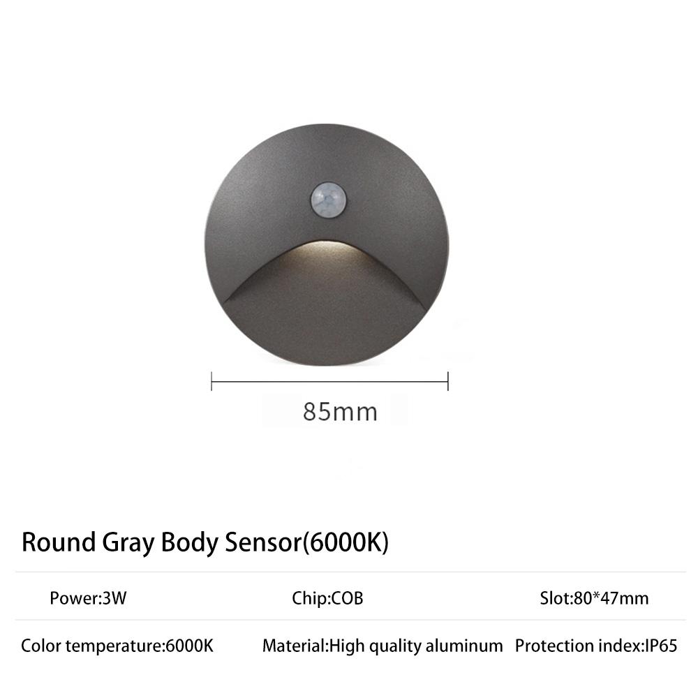 Outdoor Lighting Recessed Wall Lamp Waterproof IP61 1W Led Embedded Step&Stair Balcony Porch Aisle Yard Night Light Home Supply