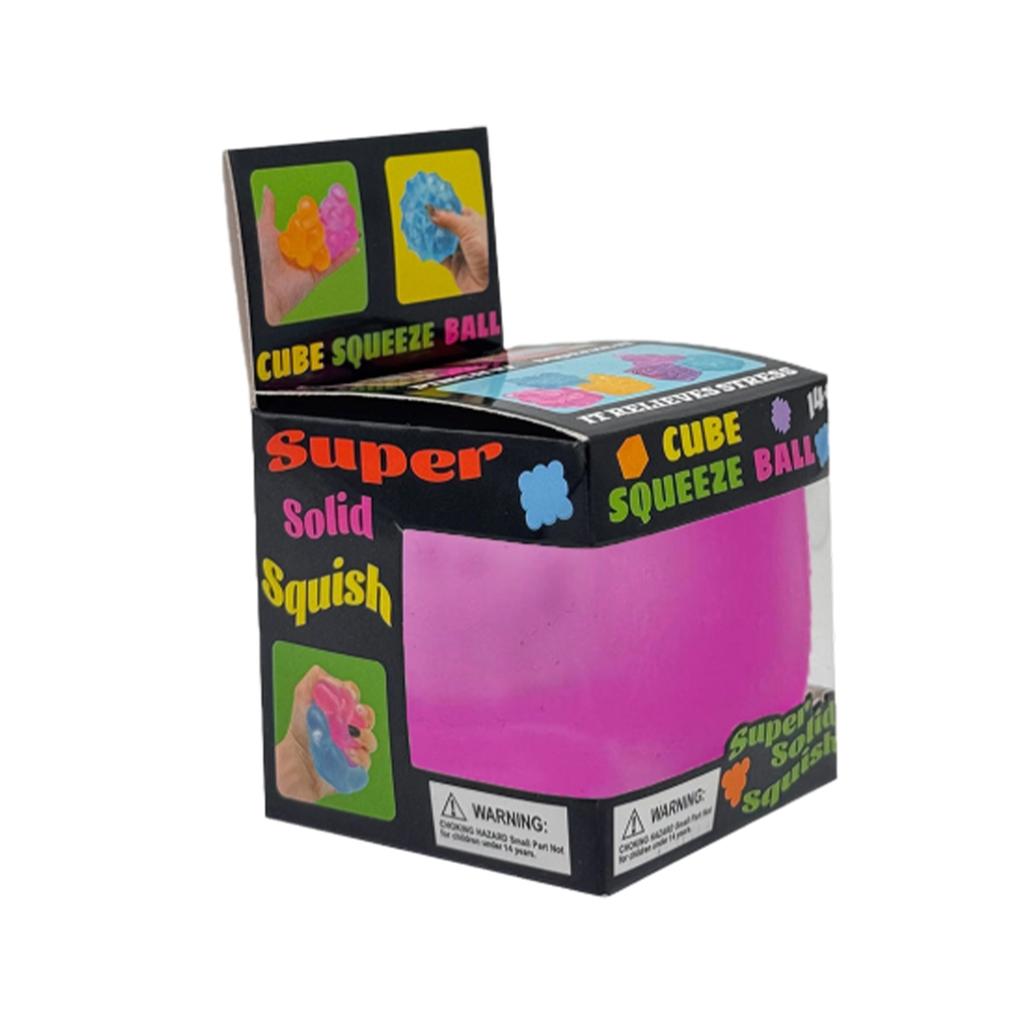 Schylling Needoh Nice Cube Сенсорный кубик-антистресс Для снятия стресса и тревоги Сенсорный инструмент Для концентрации Внимание СДВГ И успокоения Офисный гаджет на стол