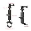 Motorcycle Bike Handlebar Support for Sports Camera Gopro Moto Ram Bracket Mount for Go Pro Insta360 Action Cam Motorbike Holder