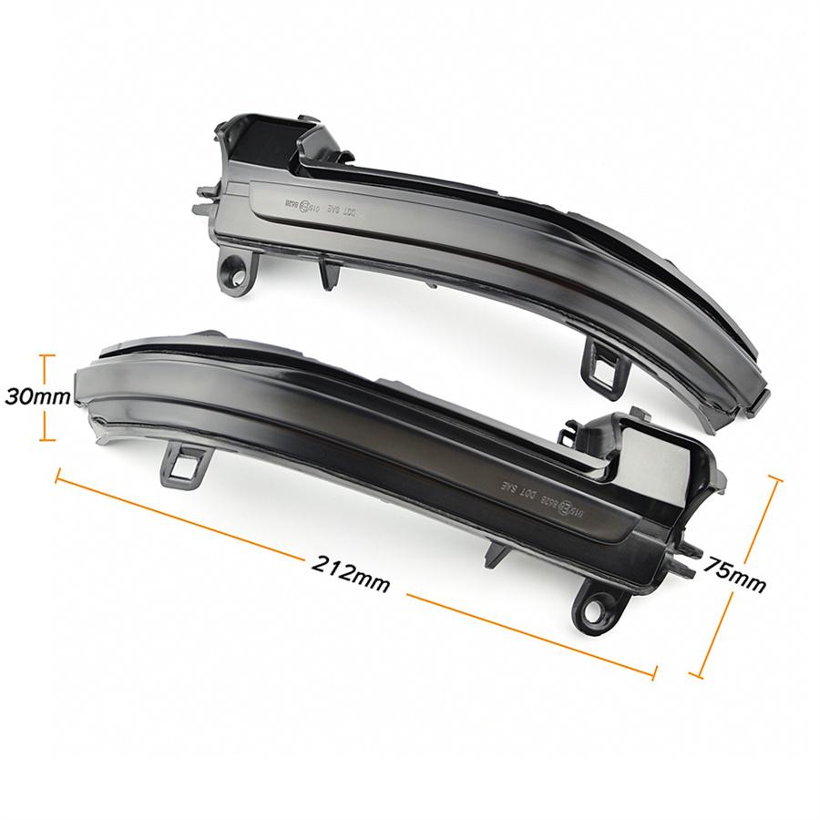 Для BMW F20 F21 F22 F33 F34 X1 E84 F36 F87 M2 1 2 3 4 Серии Динамический повторитель поворота Светодиодный фонарь зеркала 2 шт