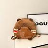 Large Capacity Creative Ita Bag Cute Cartoon Doll Daypack Thickened Capybara Plush Backpack  Gifts