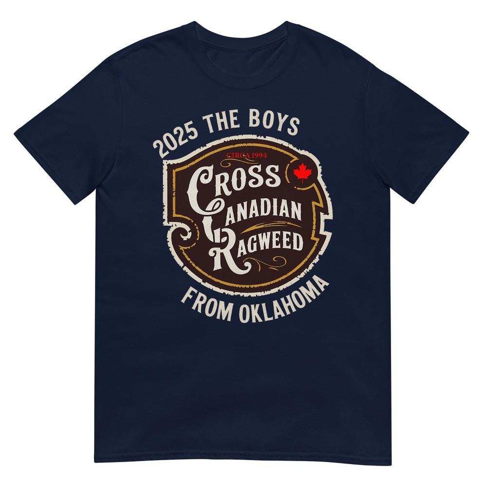 Cross Canadian Ragweed The Boys From Oklahoma Concert 2025 Tshirt