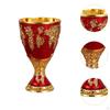 Vintage Medieval Goblet Cup Engraving Novelty Gifts Anniversary Antique Handmade Multipurpose