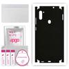 apgo Protective Skin Sticker for the Back+sides Compatible with Samsung Galaxy M11, Full Wrap Film, Foil, Vinyl - Pattern Matrix