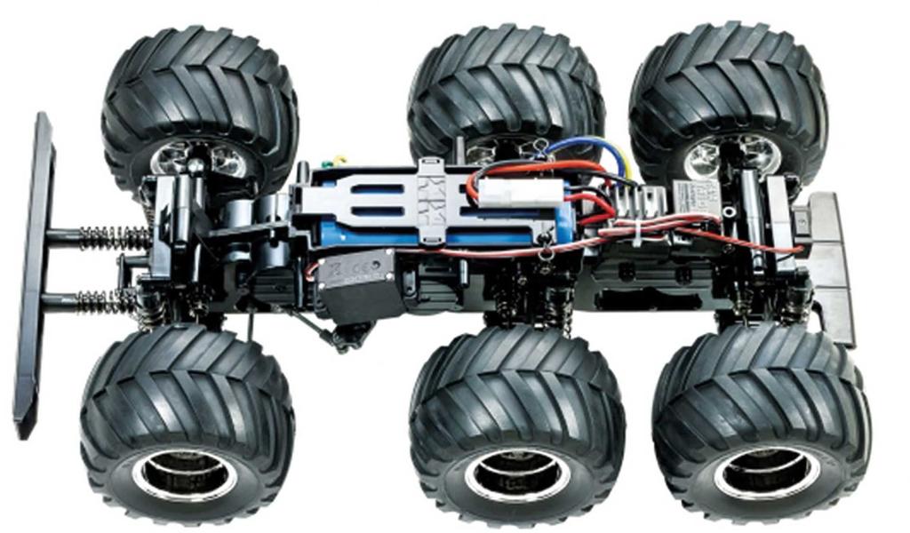 Tamiya Unisex Electric RC Car Series Kong Head 6 6 58646 1/18 No.646 × (G6-01 Chassis) Off-Road
