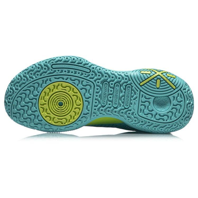 Li Ning All City 9 V1.5 Youth Edition Toy Story Collaboration Low Top Basketball Shoes Kids Sneakers Ocean-Blue ABPR033-4