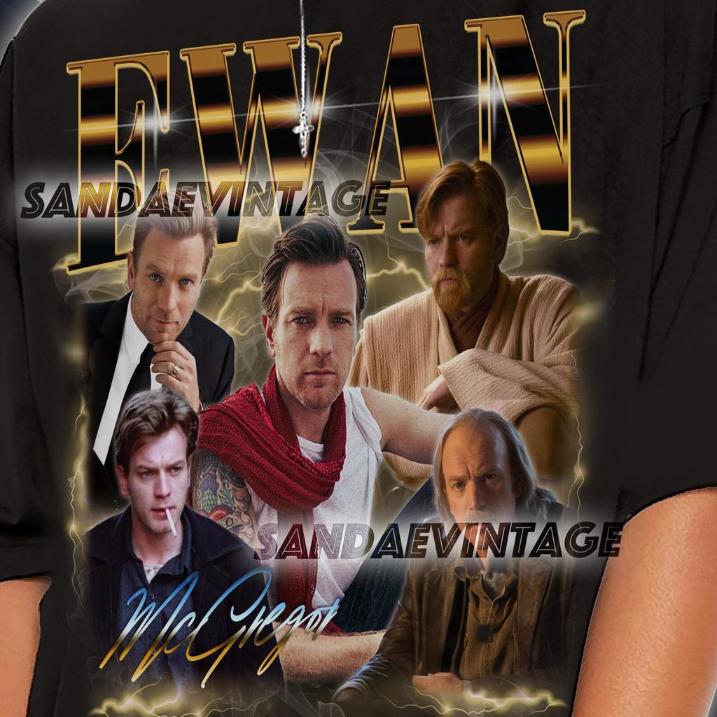 Ewan McGregor T-Shirt, Ewan McGregor Fan Tees, Ewan McGregor Retro Shirt, Ewan McGregor Sweater, Ewan McGregor Gift, Ewan McGregor Merch