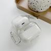 Прозрачный простой чехол с блестками, чехол для Airpods 1/2, силиконовый чехол для Airpods Pro, чехол для Airpods 3